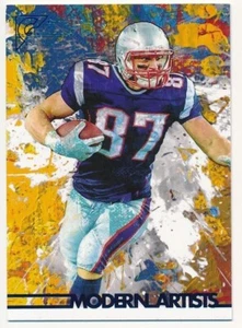 ROB GRONKOWSKI 2024 TOPPS COMPOSITE GALLERY MODERN ARTISTS BLUE 62/99 SP - Picture 1 of 2