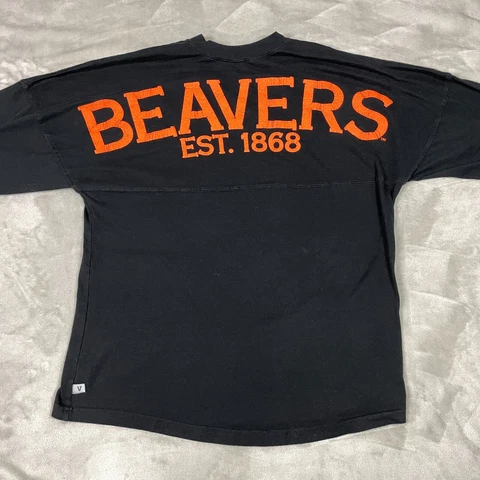 Oregon State Beavers Spirit Jersey Womens Large Black Venley Cover