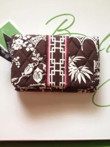 PORTAFOGLIO COMPATTO VERA BRADLEY IMPERIAL TOILE - NUOVO CON ETICHETTE - Foto 1 di 3
