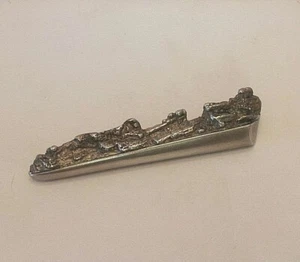 CHARLES DURET Brooch 3D Geometric Modernist French Pin BRUTALIST Vintage Signed - Picture 1 of 12
