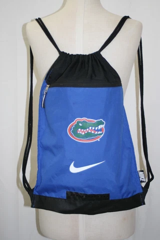 University of Florida Gators UF Nike Logo Drawstring Backpack BackSack 19"Hx14"W Cover
