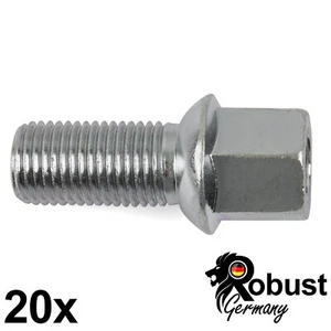 20x Radschrauben Radbolzen M14x1,5 mm Für Vag VW Golf Caddy Passat 8D0601139D - Bild 1 von 12