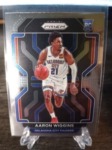 2021-22 PANINI PRIZM NBA AARON WIGGINS ROOKIE SILVER PRIZM SP #286 OKC THUNDER - Picture 1 of 2