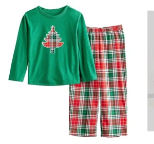 Holiday Christmas Boys 2 Piece Pajama PJ's NEW Manufactured SEALED Size 4 - Picture 1 of 3