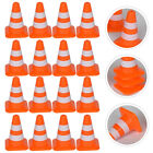 50 pièces panneaux de signalisation cônes d'ingénierie jouet petits cônes orange jouets enfants