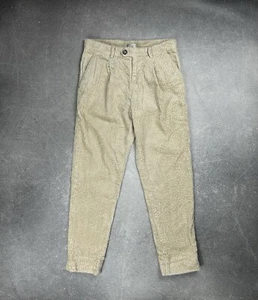 Brunello Cucinelli Boys (12+) Corduroy Pants Chino Trousers Beige - Picture 1 of 18