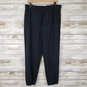 Pantalone Athleta donna taglia 10 Metropolis Jogger con coulisse nero - Foto 1 di 7