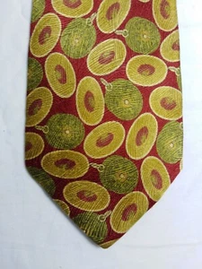 PIERRE BALMAIN PARIS 100% SILK TIE SETA CRAVATTA NECKTIE MADE IN ITALY A2780 - Picture 1 of 6