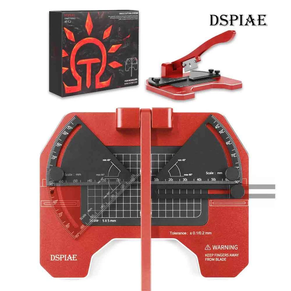 DSPIAE Angle Cutting Station Tools Plate for Military Model Cutting Tools AT-CJ - Image 1 of 4