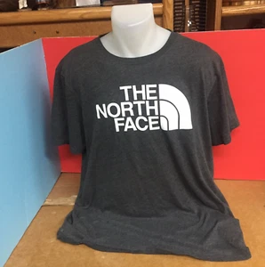 The North Face Half Dome T-Shirt Men's Dark Grey White Logo Tee Size XL - Picture 1 of 5