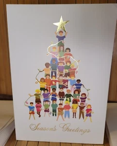 Christmas Cards Lot of 95 Vintage 65 Seasons Greetings 30 Self Seal Envelope USA - Picture 1 of 19