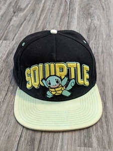 Pokemon Squirtle Snapback Hat Embroidered Baseball Cap Pokemon Tag 2014 - Picture 1 of 24