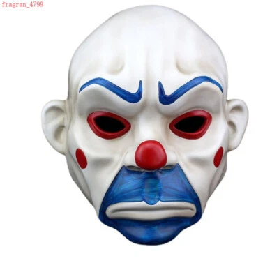 Batman Dark Knight The Joker Robber Mask Cosplay Masquerade Resin Full Face Mask - Image 1 of 4
