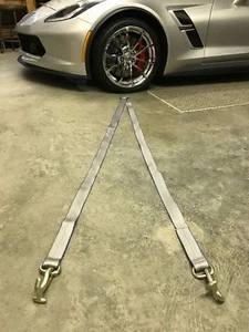 C8,C7,C6,C5 CORVETTE V-Bridle with Mini T-Frame Hooks G-70 USA (CORVETTE FORM) - Picture 1 of 10