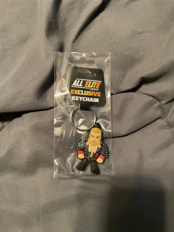 AEW Exclusive CHRIS JERICHO Keychain All Elite Crate 2023 Cover