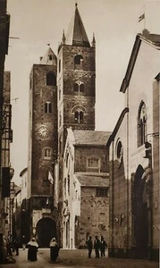 Fotograbado original Albenga Italiano Rivera Italia años 30 Kurt Hielscher - Imagen 1 de 2