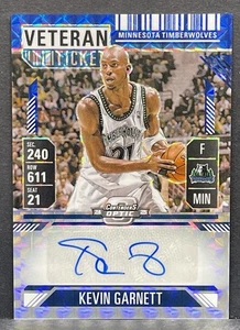 2024-25 Panini Mosaic Kevin Garnett Veteran Ticket BLUE Prizm AAURO #'d /35 - Picture 1 of 2