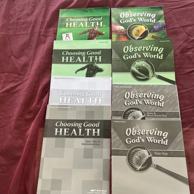 Abeka Grade 6 Science & Health Kit -Choosing Good Health & Observing God's World - Image 1 of 3
