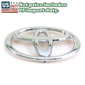 OEM FR GRILLE BADGE 04-16 TOYOTA HILUX VIGO CHAMP AN10 AN20 AN30 LAN25 TGN36 FIT - Picture 1 of 6