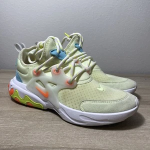 Nike React Presto Barely Volt Women’s Size 6.5 Sneakers; Mesh, Lightweight - Picture 1 of 5