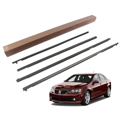 Juego de tiras climáticas para ventana de puerta inferior para Pontiac G8 GT GXP 08-09 Foto 1 de 4