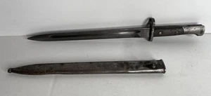 WWII CZECH Mauser Rifle Bayonets WW2 Knife Military Vintage w/ scabbard - Picture 1 of 8