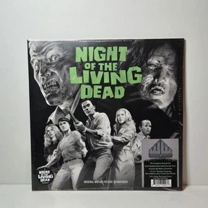 Night Of The Living Dead Soundtrack Vinyl LP Zombie Flesh Hand Poured SEALED - Picture 1 of 10