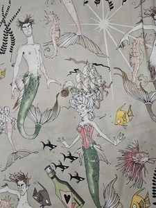 A Ghantis Ghastlie By The Yard x 43 Alexander Henry Meerjungfrauen Merman Sea  - Bild 1 von 4