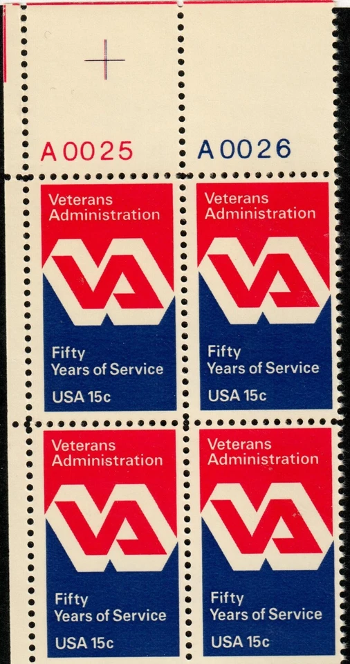 Scott 1825 15¢ Veterans Administration  MNH Free shipping in USA! - Image 1 of 1