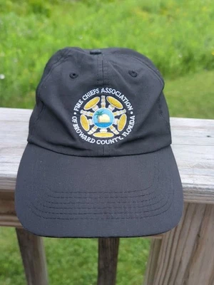 Fire Chiefs Association Of Broward County Florida Adult Adjustable Hat Cap - Image 1 of 4