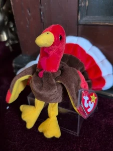 TY Beanie Baby MWMTs – GOBBLES the Turkey - Picture 1 of 4