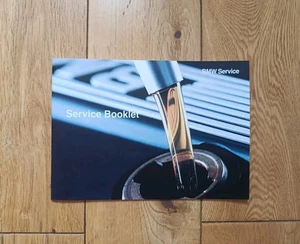 💯GENUINE BMW SERVICE HISTORY BOOK FOR 3 SERIES X3 X5 Z ROADSTER - Picture 1 of 2