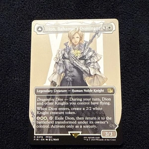 Dion, Bahamut's Dominant (Borderless) Final Fantasy Regular Near Mint - Picture 1 of 3