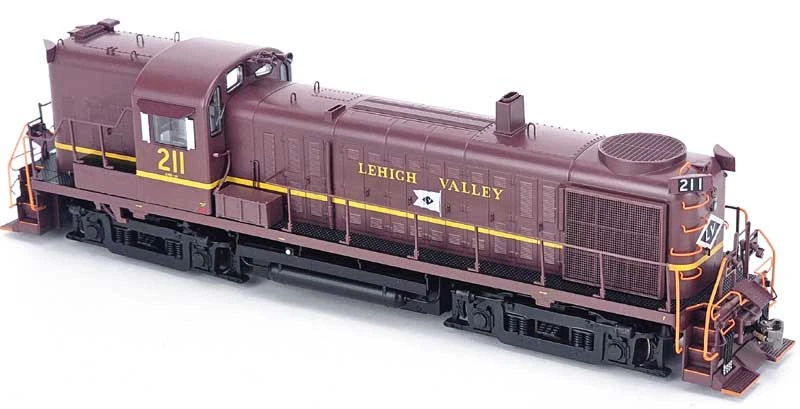 Bowser 25245 HO Scale Alco RS-3 Hammer Head Lehigh Valley #211 Tuscan DC - Image 1 of 1