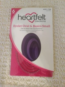 Heartfelt Creations Eyelet Oval & Basics Small HCD1-7156 Craft Dies, Paper Craft - Picture 1 of 2