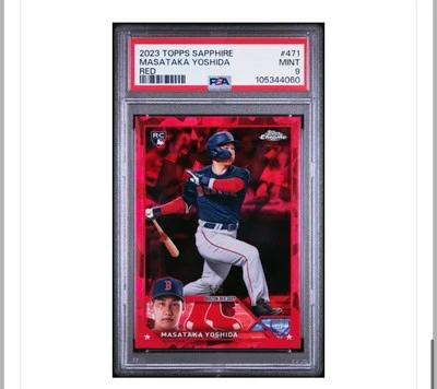 Masataka Yoshida Red Sapphire /5 PSA 9 POP 3 - Image 1 of 2