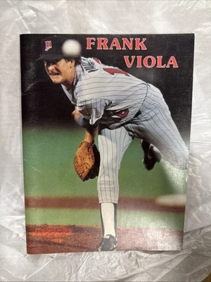 Vintage 1988 MLB Frank Viola 32 Page Book MN Twins World Series 1987 MVP - Image 1 of 4