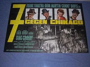 Original 1964 German ROBIN & THE 7 HOODS 2 sheet - Picture 1 of 2