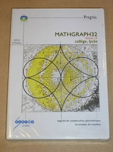 CD ROM PC / MATGRAPH 32 / CONSTRUCTION GEOMETRIQUE / RARE, NEUF SOUS CELLO - Imagen 1 de 1