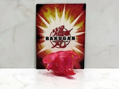 VHTF BAKUGAN B2 "BakuNeon" Translucent Pyrus SAURUS 570G SM/Sega New Rare! - Image 1 of 4