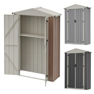 Garden Shed Equpments Store Outdoor Tools Storage Box Backyard Patio Sheds - Picture 1 of 20