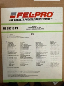 HS 26318 PT Felpro Cylinder Head Gaskets Set for VW Audi A4 Quattro TT A3 Eos A5 - Picture 1 of 2