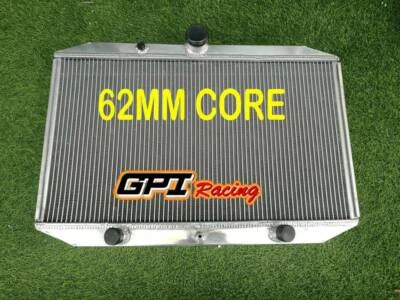 Radiador de aluminio 62MM Fit Jaguar E-Type Series 3 XKE V12 5,3 L 1971-1974 72 MT Foto 1 de 2