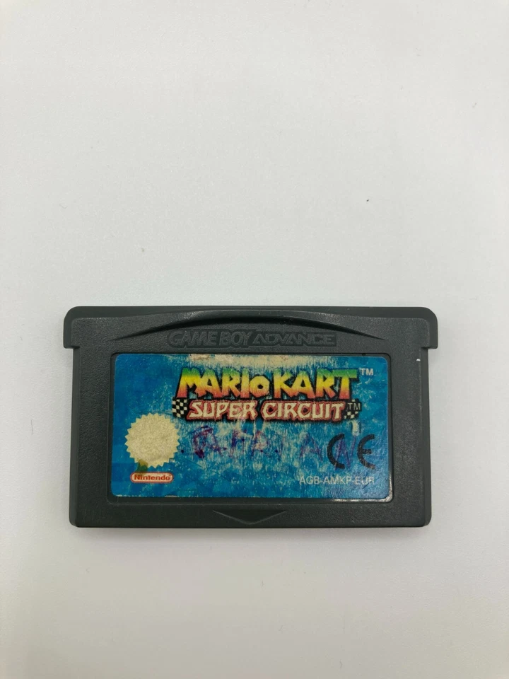 Mario Kart Super Circuit Nintendo Game Boy Advance PAL EUR gioco usato cartuccia - Immagine 1 di 1