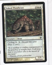 MTG: Shards of Alara: Foil: Yoked Plowbeast