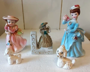 3 x Vintage China Crinoline Ladies Job Lot. - Picture 1 of 16