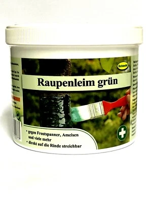 Schacht 500 g Raupenleim grün | Leimring zum Streichen Obstbaum Schutz Pflege - Bild 1 von 3
