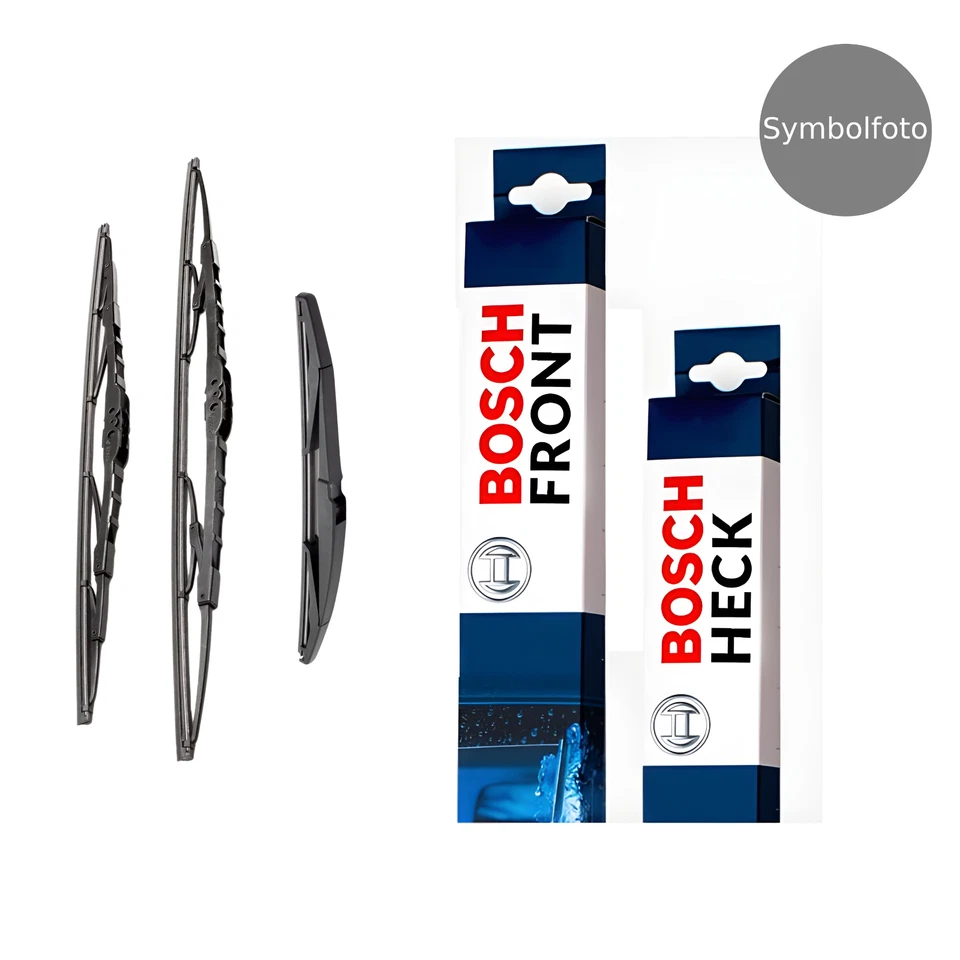 Bosch essuie-glaces Twin Set avant arrière et autres pour Hyundai i40 - Photo 1/3