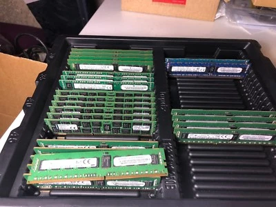 16GB Hynix HMT41GR7MFR4A-PB 2 X 8GB Server Memory PC3L 1Rx4 - Image 1 of 2