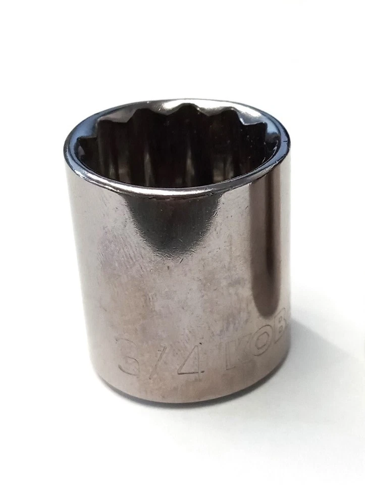 Kobalt 22864 3/4" Socket 12-Point 3/8" Drive USA - Image 1 of 1